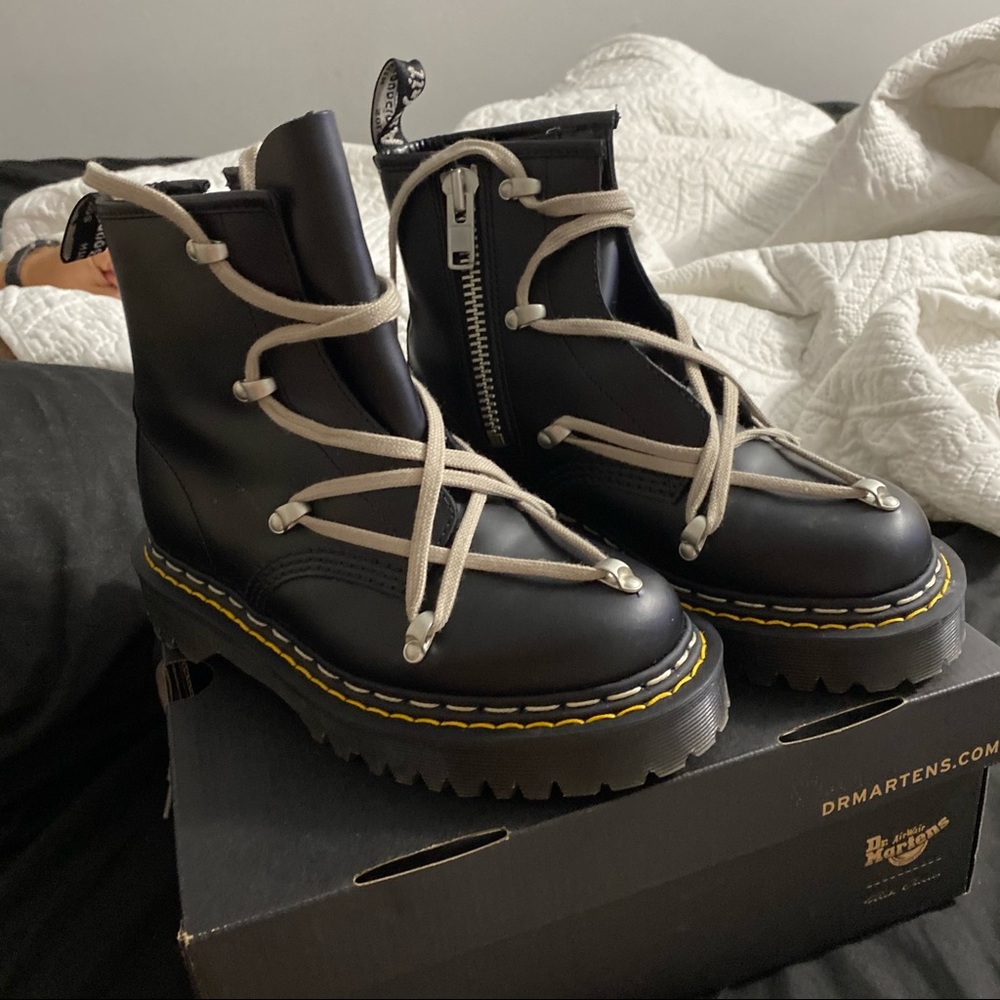 RICK OWENS X DR MARTENS